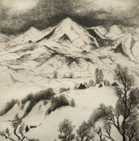 Peaks of Paonia , Artist's Proof