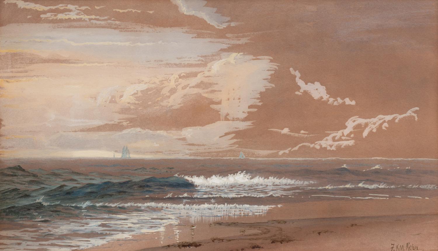 Watercolor Seascape