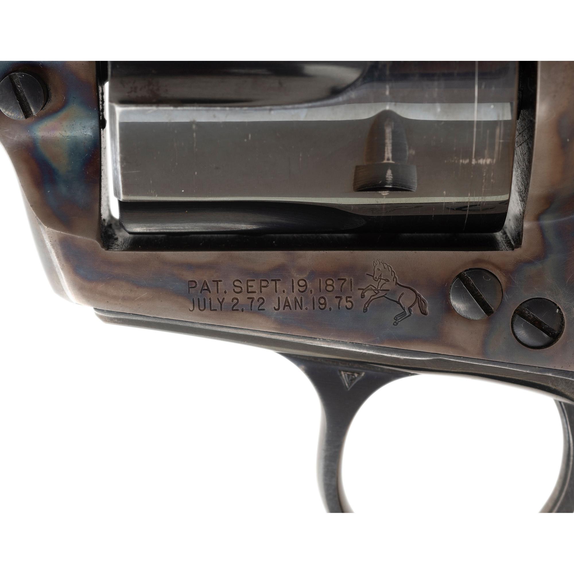 **2nd Year of Production Colt 2nd Generation Single Action Army Revolver - 7.5" Blued