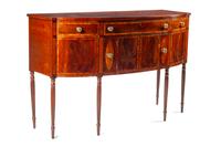 A Federal Mahogany Sideboard