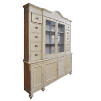 A Painted Multi-Drawer Cabinet 87" W x 14" D x 101" H — Italy, Early 20th Century