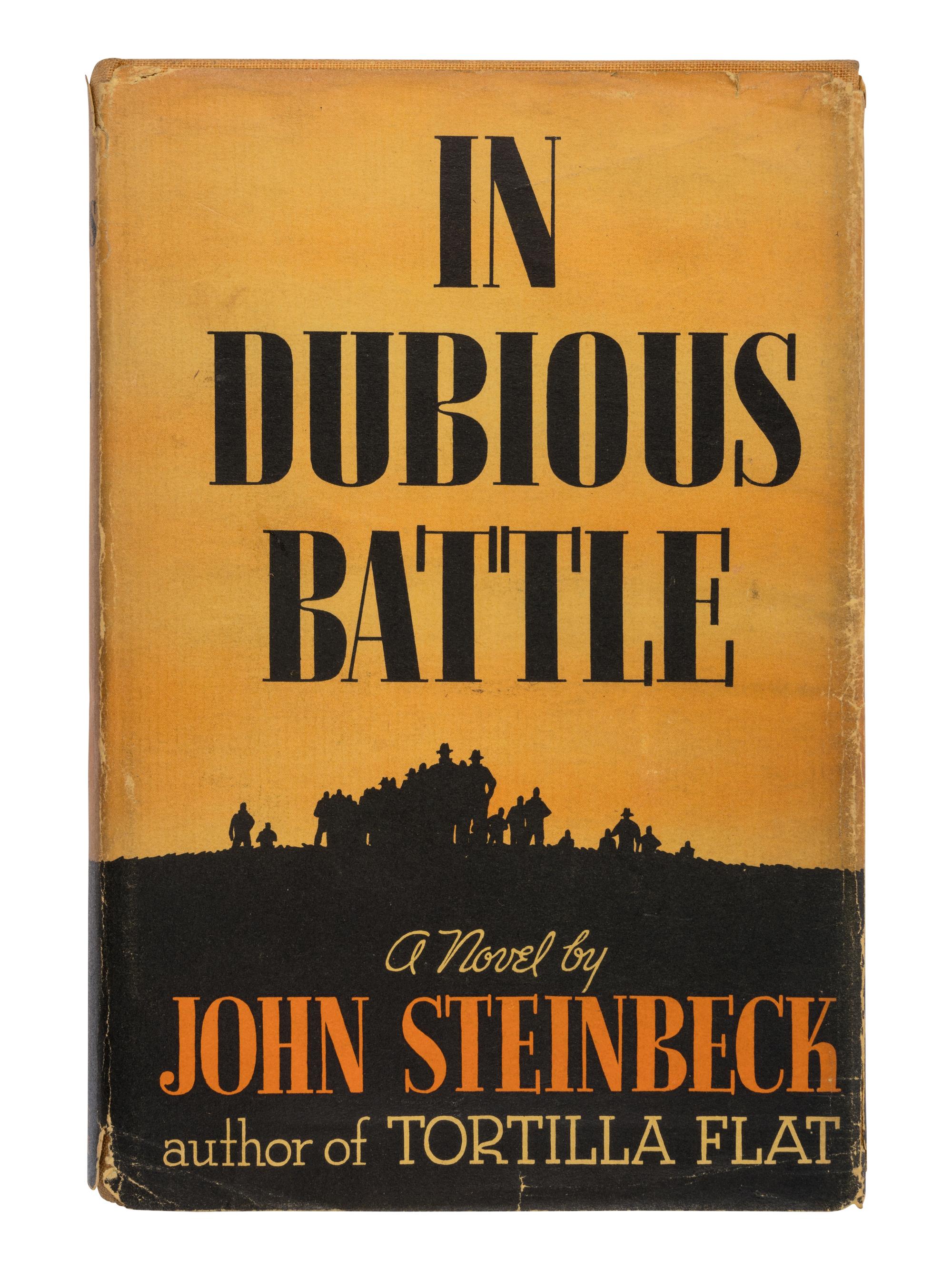 STEINBECK, John (1902-1968). In Dubious Battle . New York: Covici-Friede, 1936.