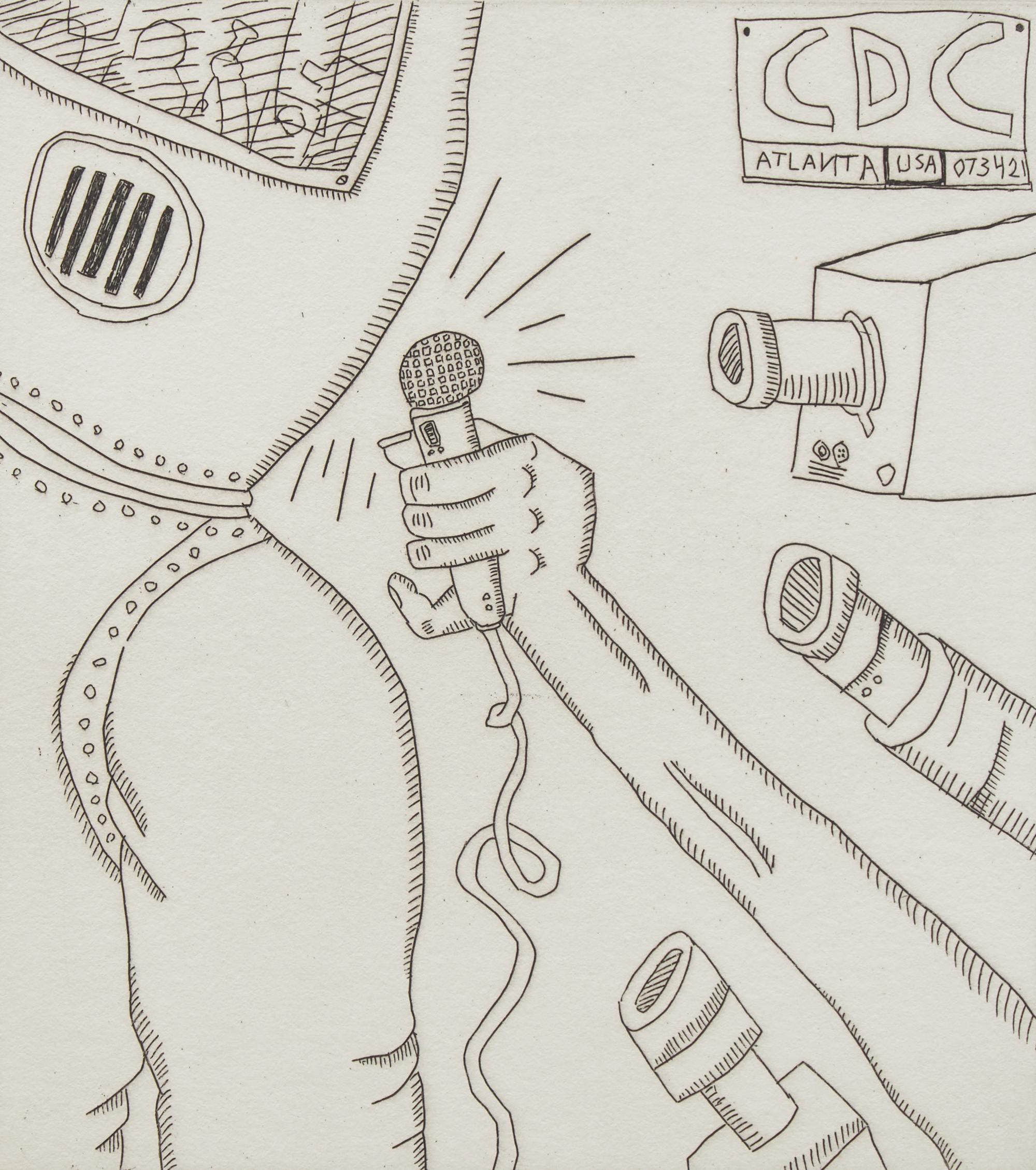 Keith Haring (American, 1958-1990) — Untitled (from The Valley ), 1989