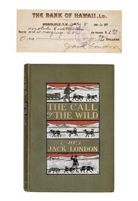 LONDON, Jack (1876-1916). The Call of the Wild . New York: Macmillan, 1903.