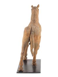 A Carved Wooden Horse