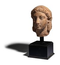 A Hellenistic Terracotta Head of a Woman