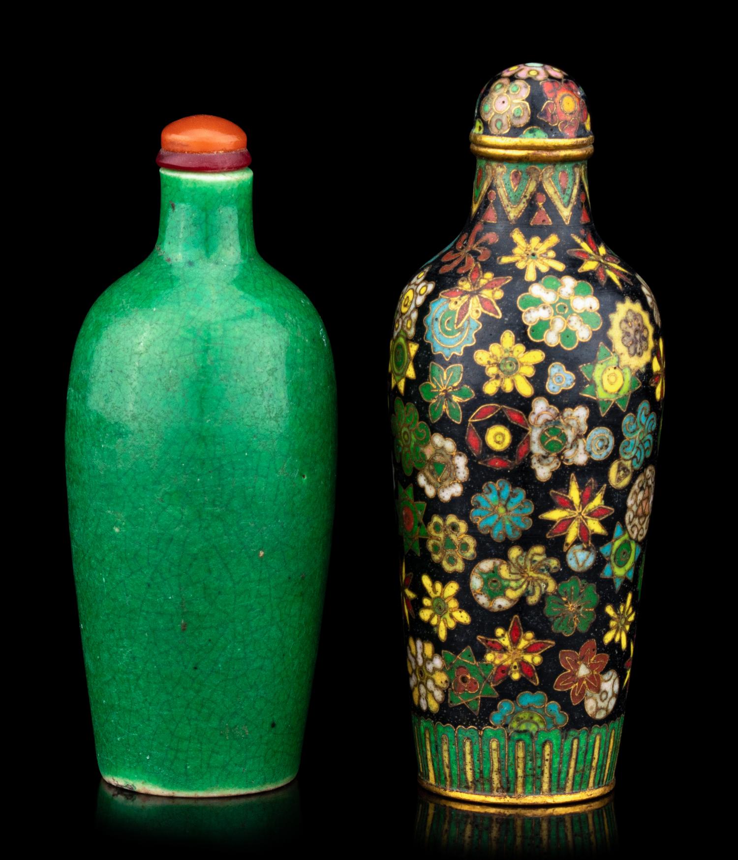 Two Chinese Snuff Bottles