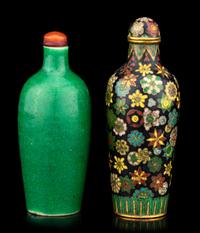 Two Chinese Snuff Bottles