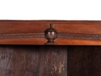 A One-Piece Sheraton Cherry Corner Cupboard