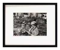 Ruth Orkin (1921-1985) Two American Tourists Waiting for Tour Bus, Rome, Italy, 1951