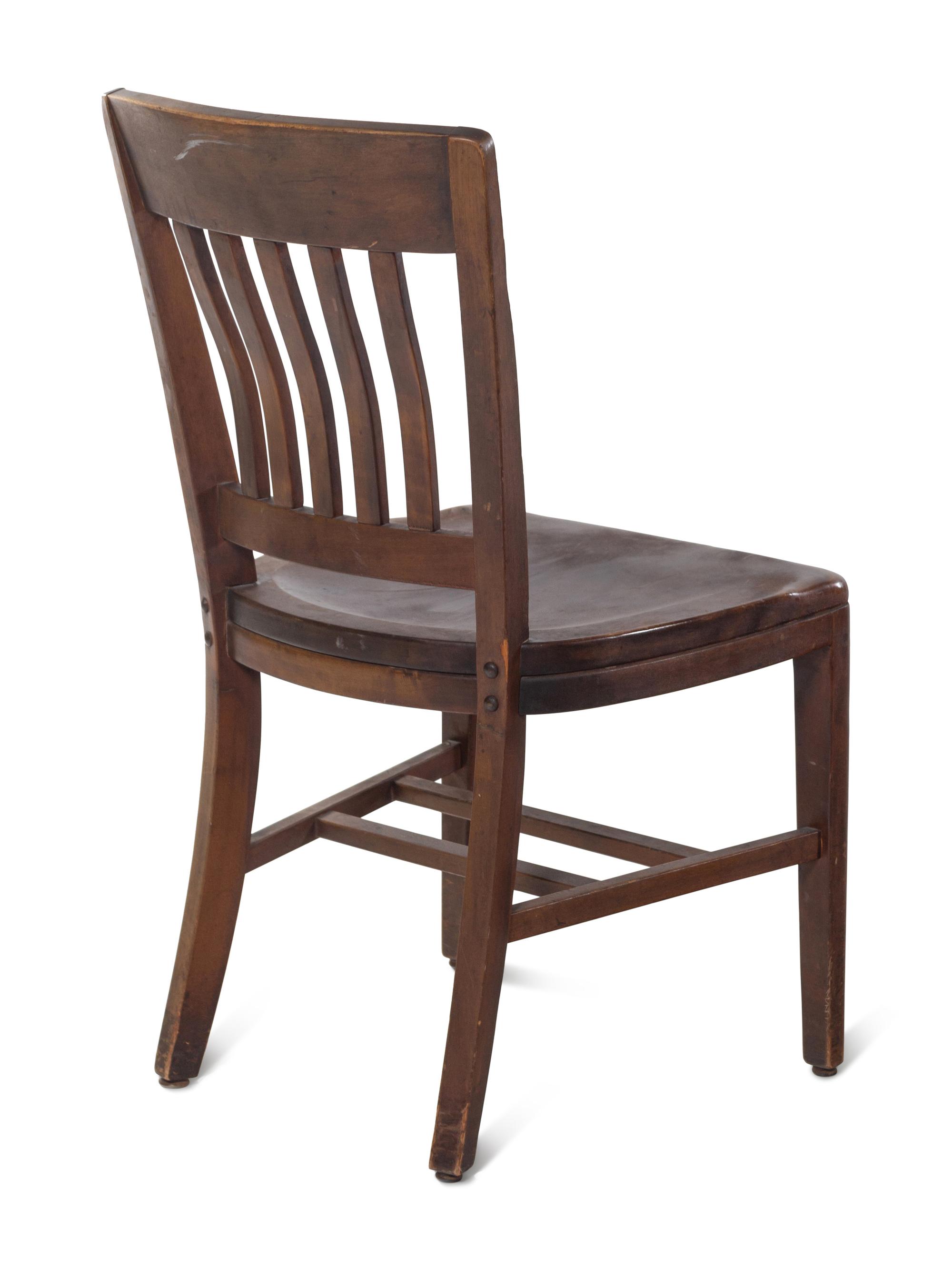 A Set of Four English Mahogany Side Chairs