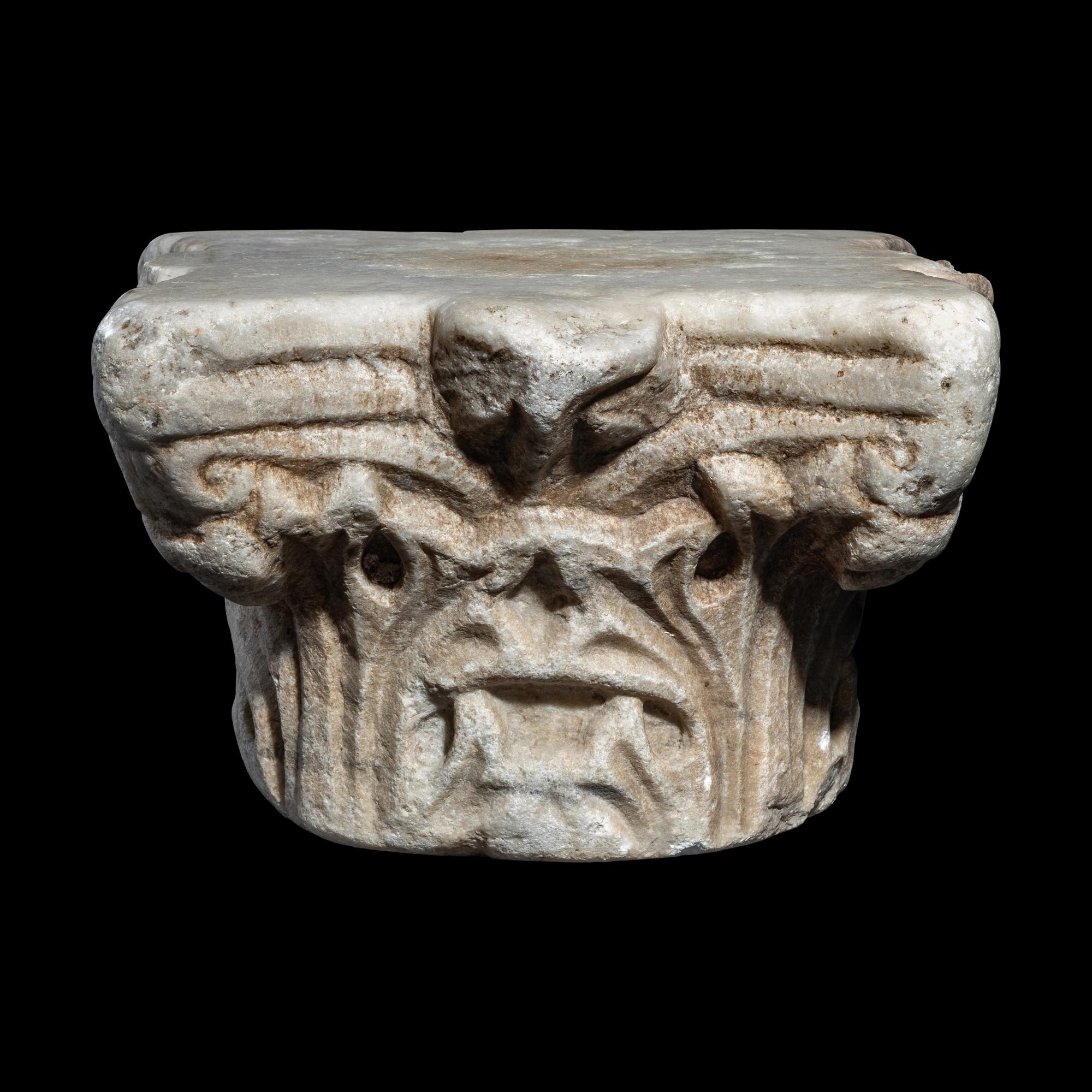 A Late Roman Marble Capital