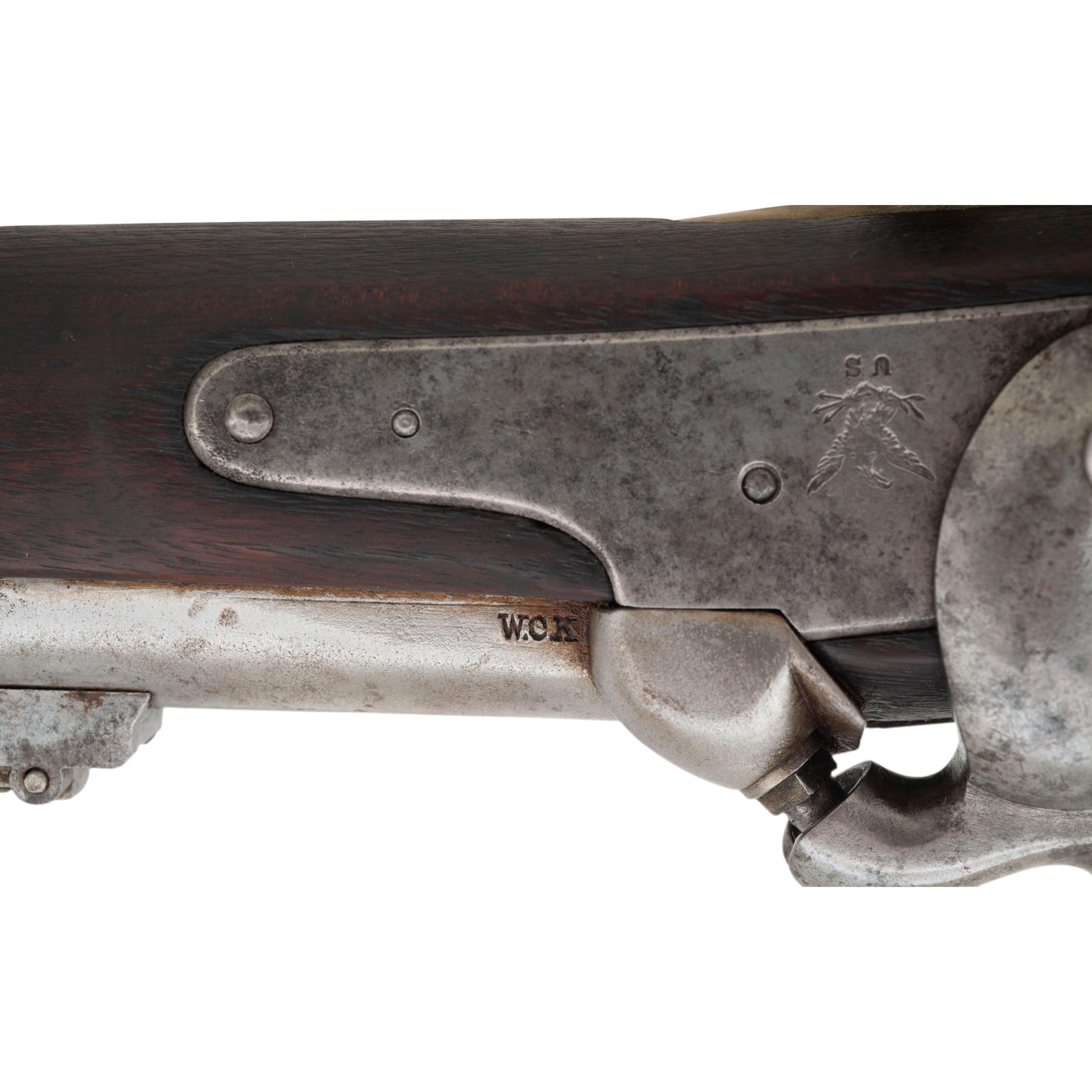 Scarce .54 Caliber Harpers Ferry US Model 1841 Type III Mississippi Rifle