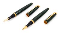 A Caran d'Ache Fountain and Ballpoint Pen Set
