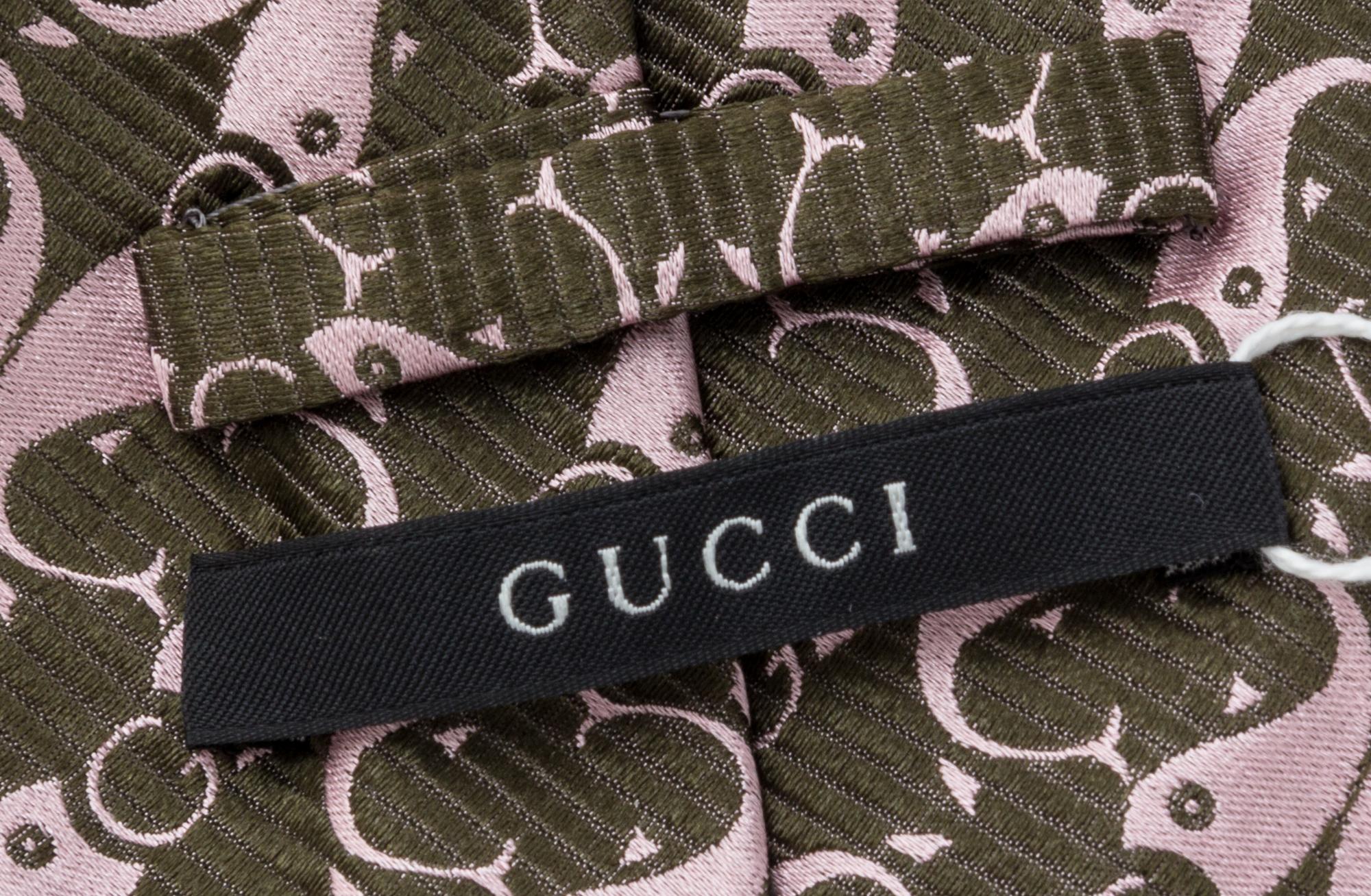 A Group of Three Gucci Neckties,