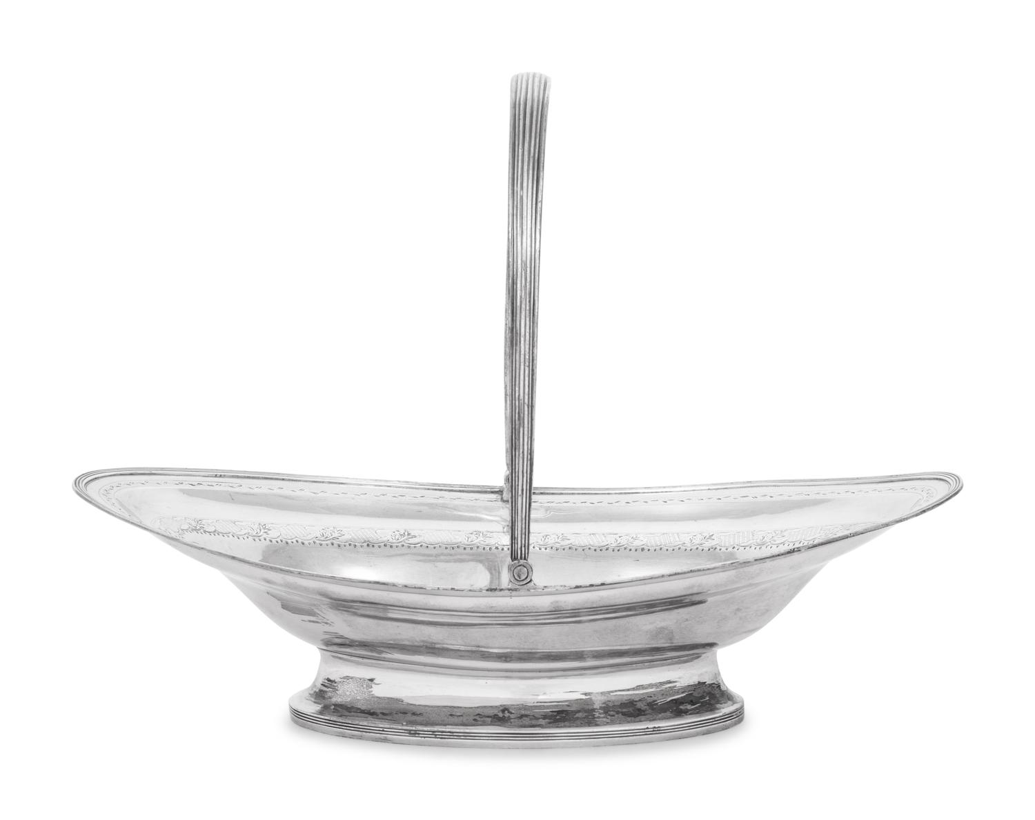 A George III Silver Cake Basket