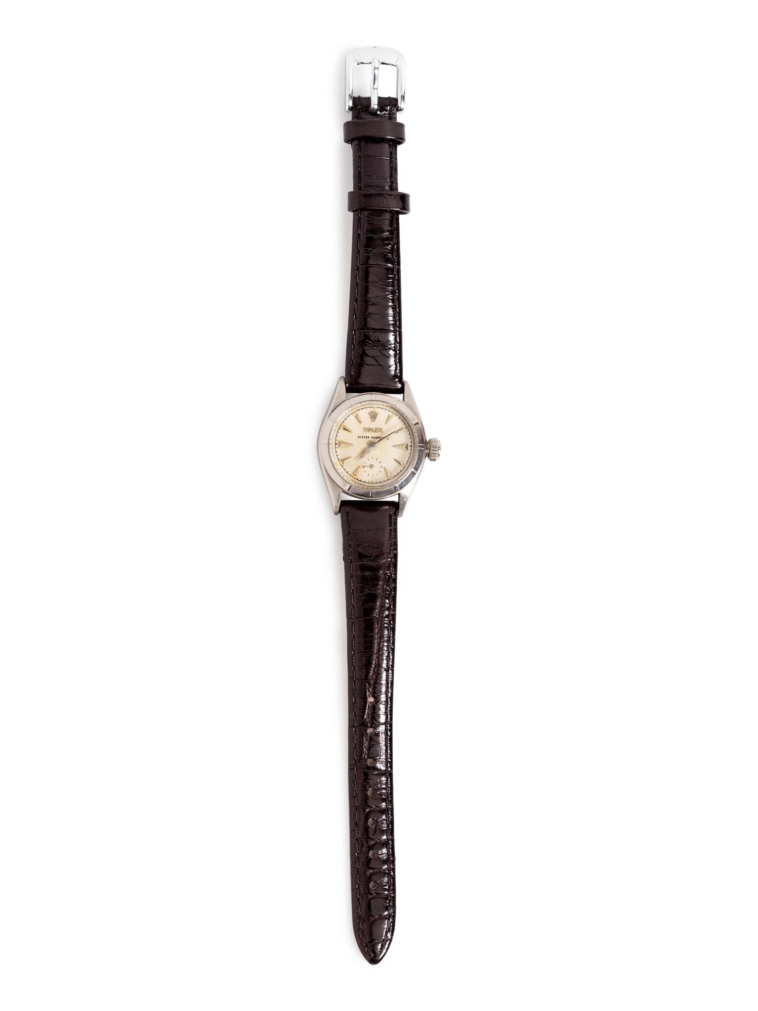 A Steel 'Oyster Perpetual' Wristwatch, Rolex,