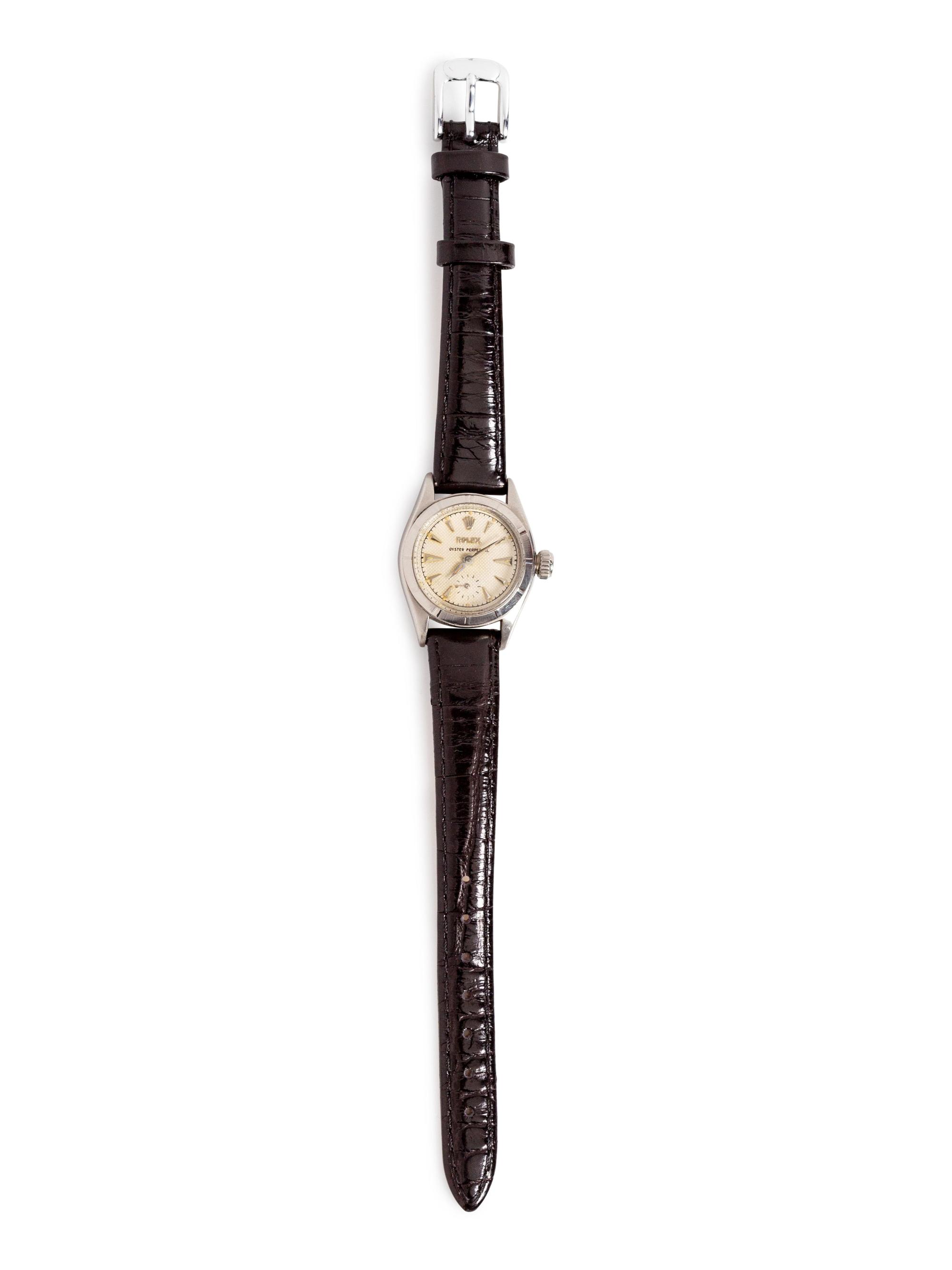 A Steel 'Oyster Perpetual' Wristwatch, Rolex,