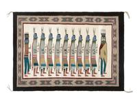 Navajo Yeibichai Weaving / Rug