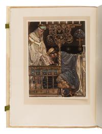 [Fine Press - Riccardi Press]. -- [Flint, William Russell, Sir (1880-1969), illustrator]. Malory, Thomas, Sir (1405-1471). Le Morte d'Arthur . London: Riccardi Press for Philip Lee Warner at the Medici Society, 1910-1911.