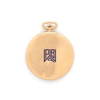 CARTIER, 18K YELLOW GOLD POCKET WATCH