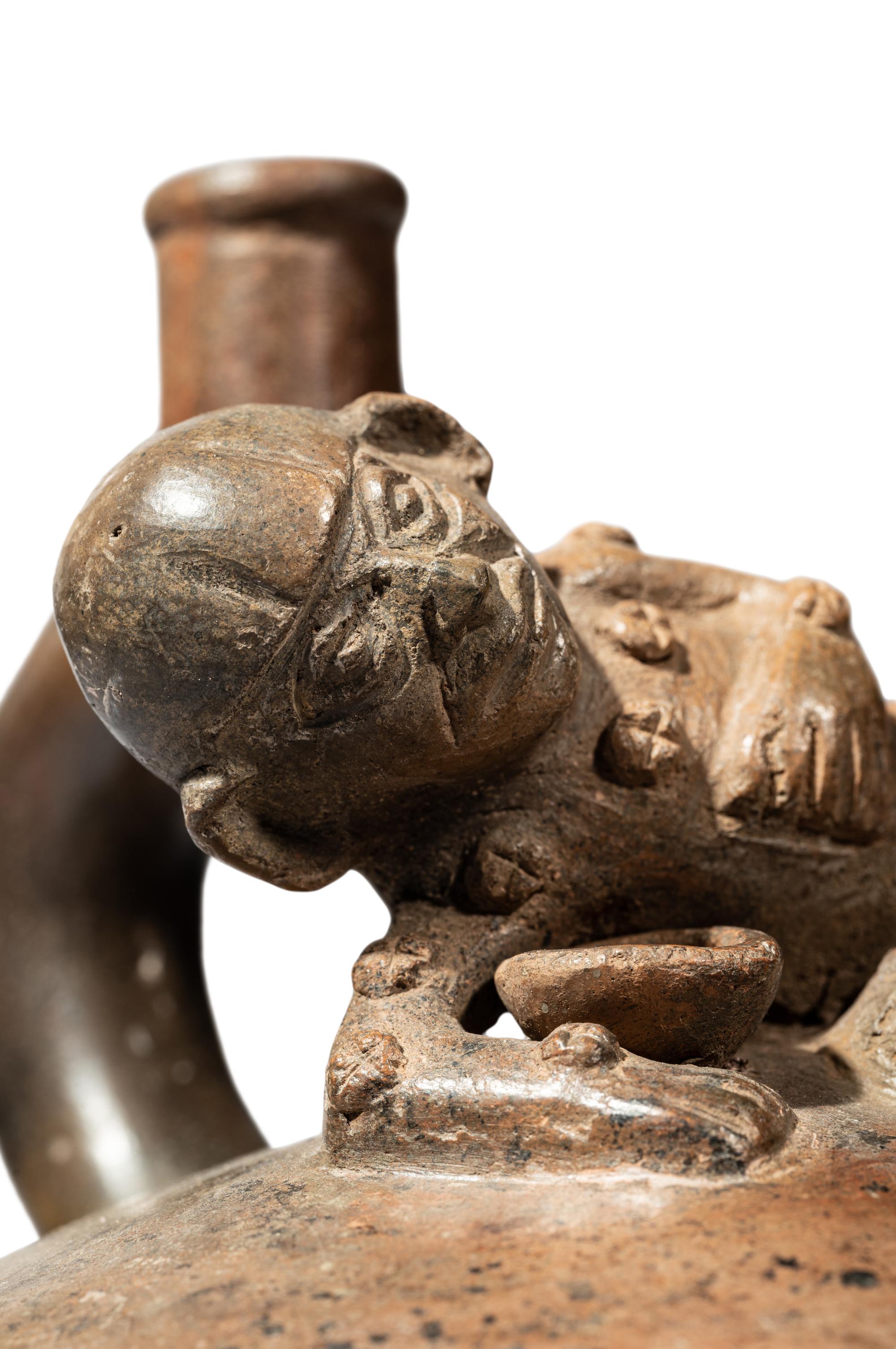 A Moche Figural Vessel