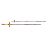 Knights Head Militia Officers Sword by AA Schnitzler