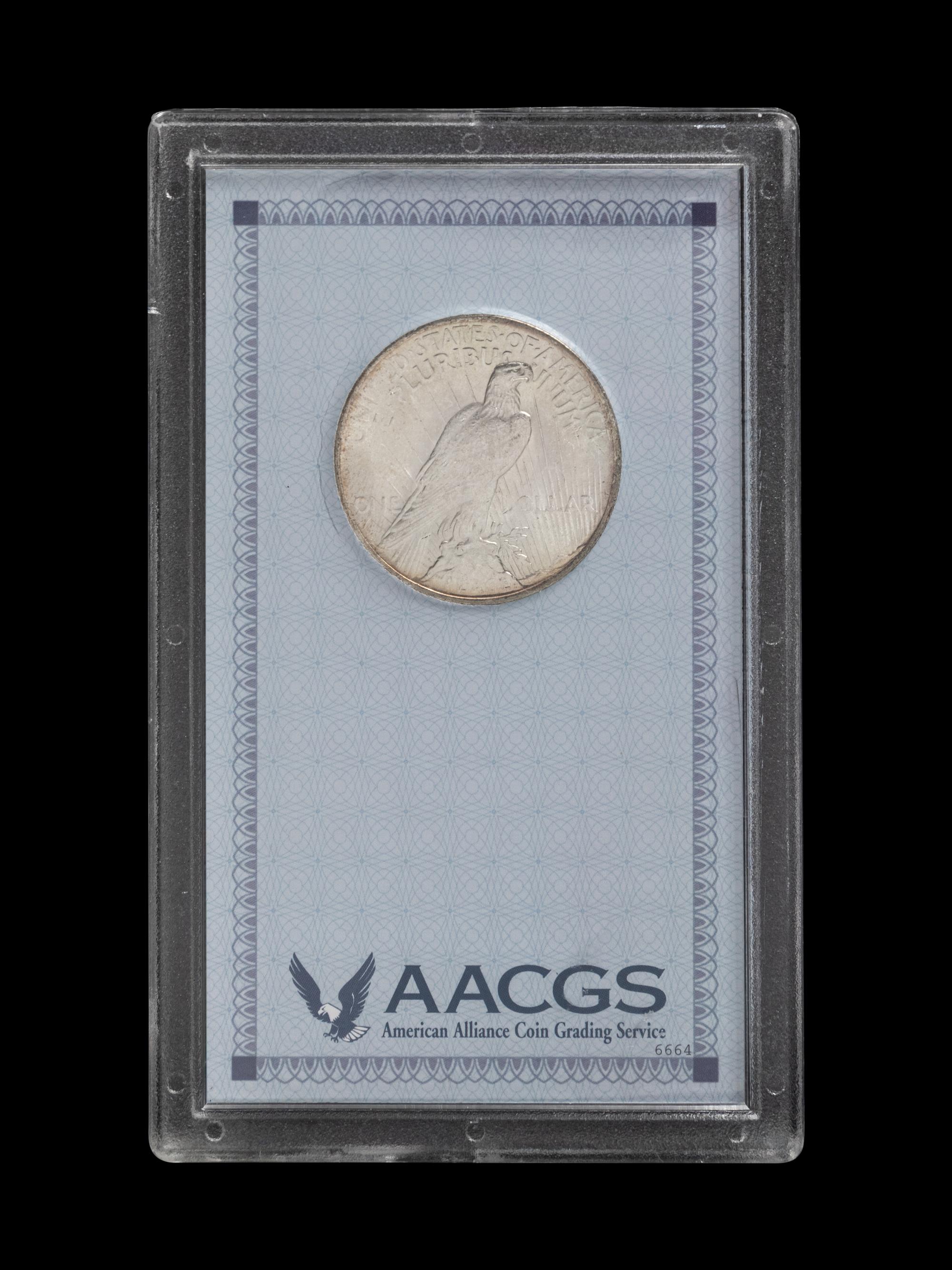 A 1922 Peace $1 Coin