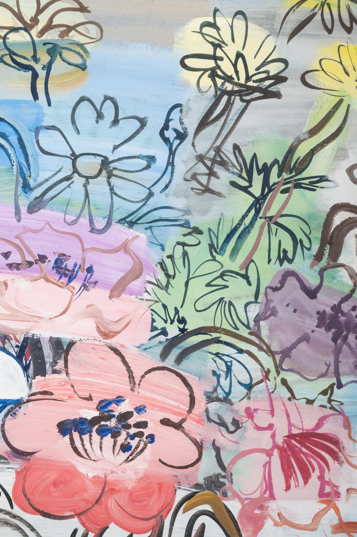 Bouquet d'Anémones et de Marguerites , c. 1942