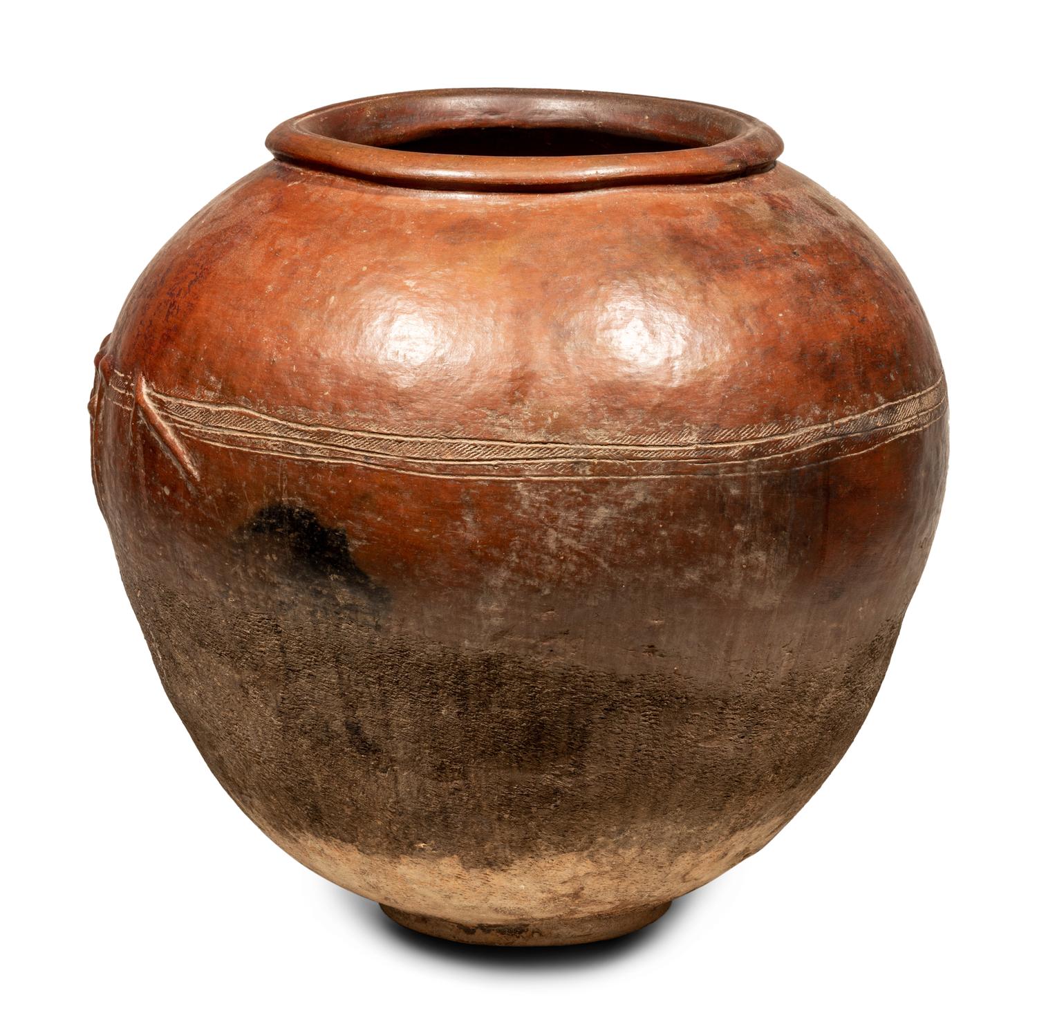 A Bobo Earthenware Storage Container
