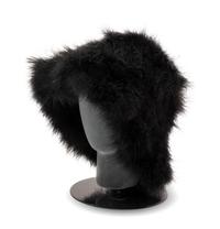 12 Assorted Hats and a Pair of Feathered Cuffs, 1970-2000s