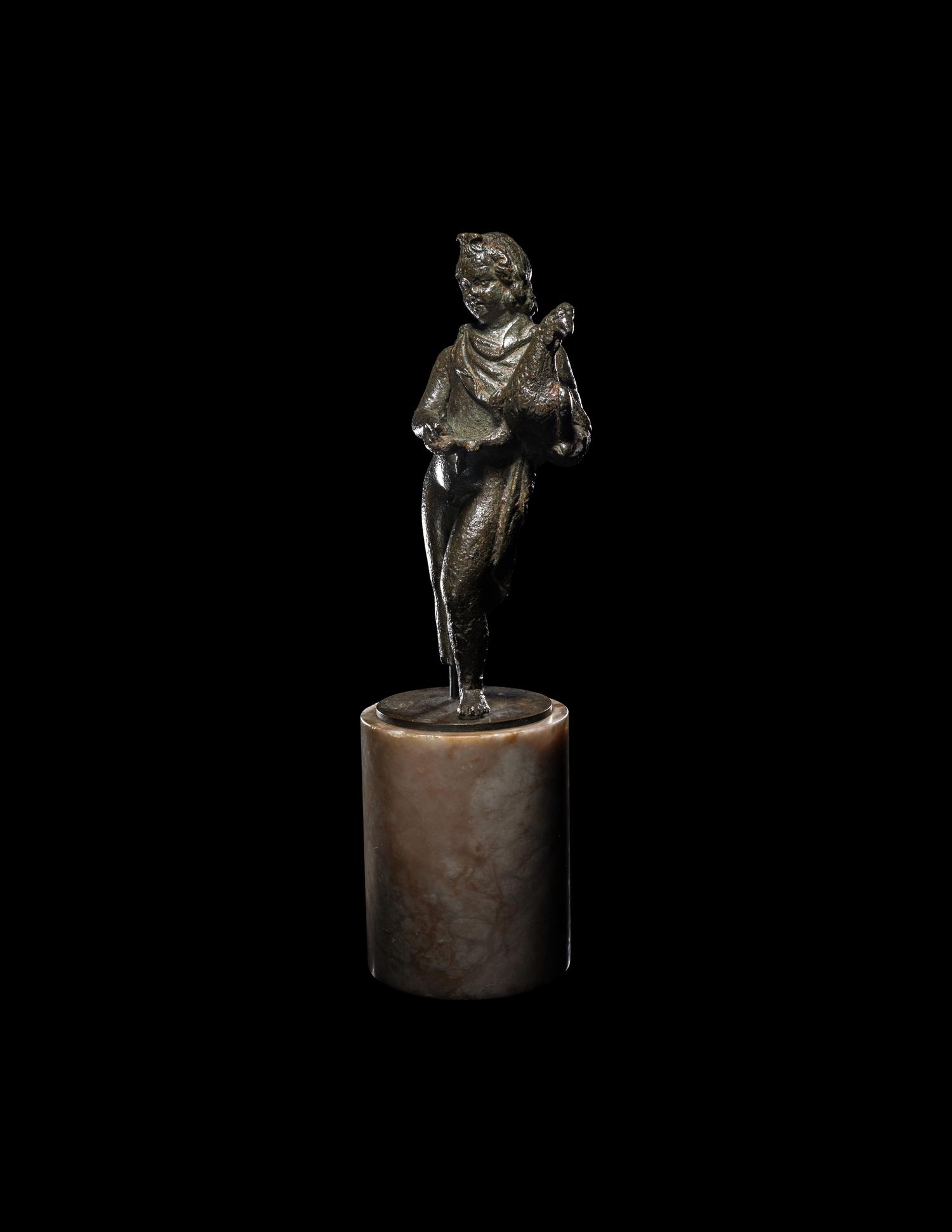 A Hellenistic Bronze Child or Eros