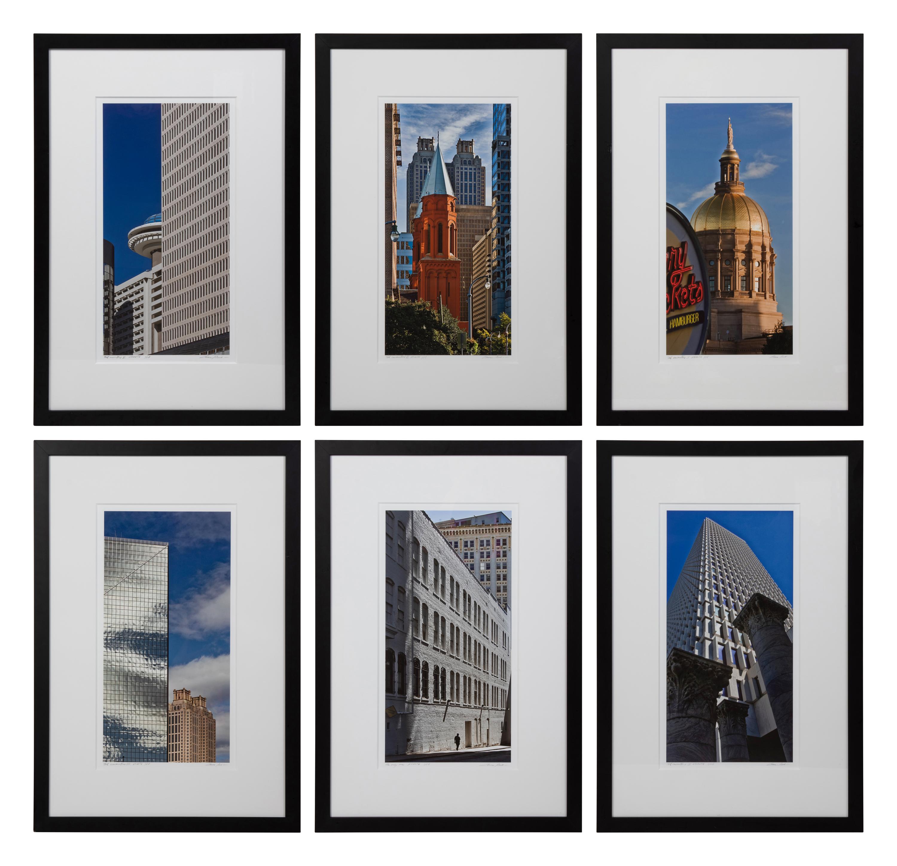 A Group of Six Scenic Photographs of Atlanta, Georgia