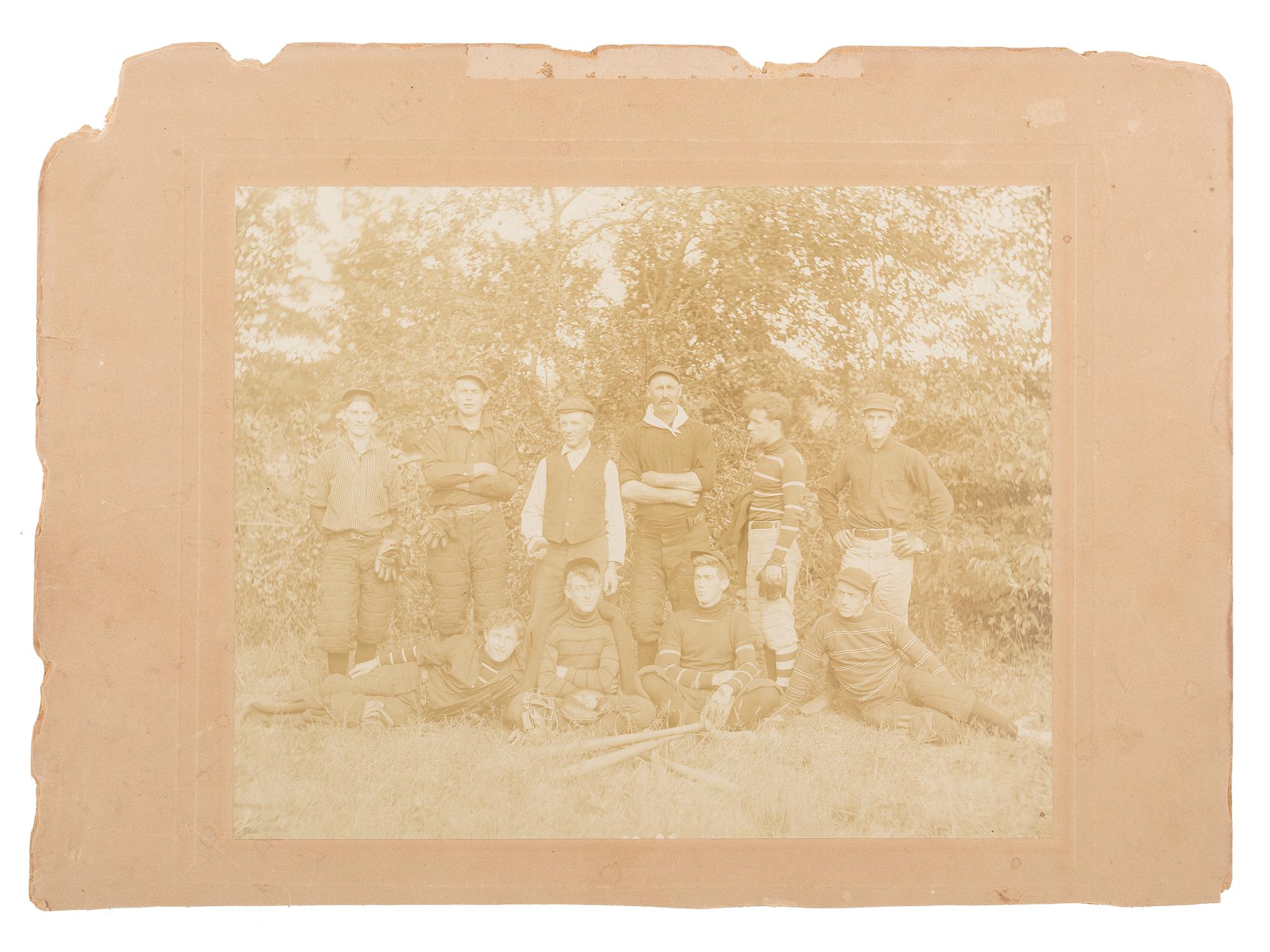 [SPORTS]. A group of 6 photographs of baseball teams.
