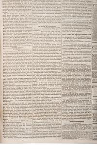[CIVIL WAR - BATTLE OF GETTYSBURG]. The New York Daily Tribune. Vol. XXIII, No. 6,943. New York: 6 July 1863.