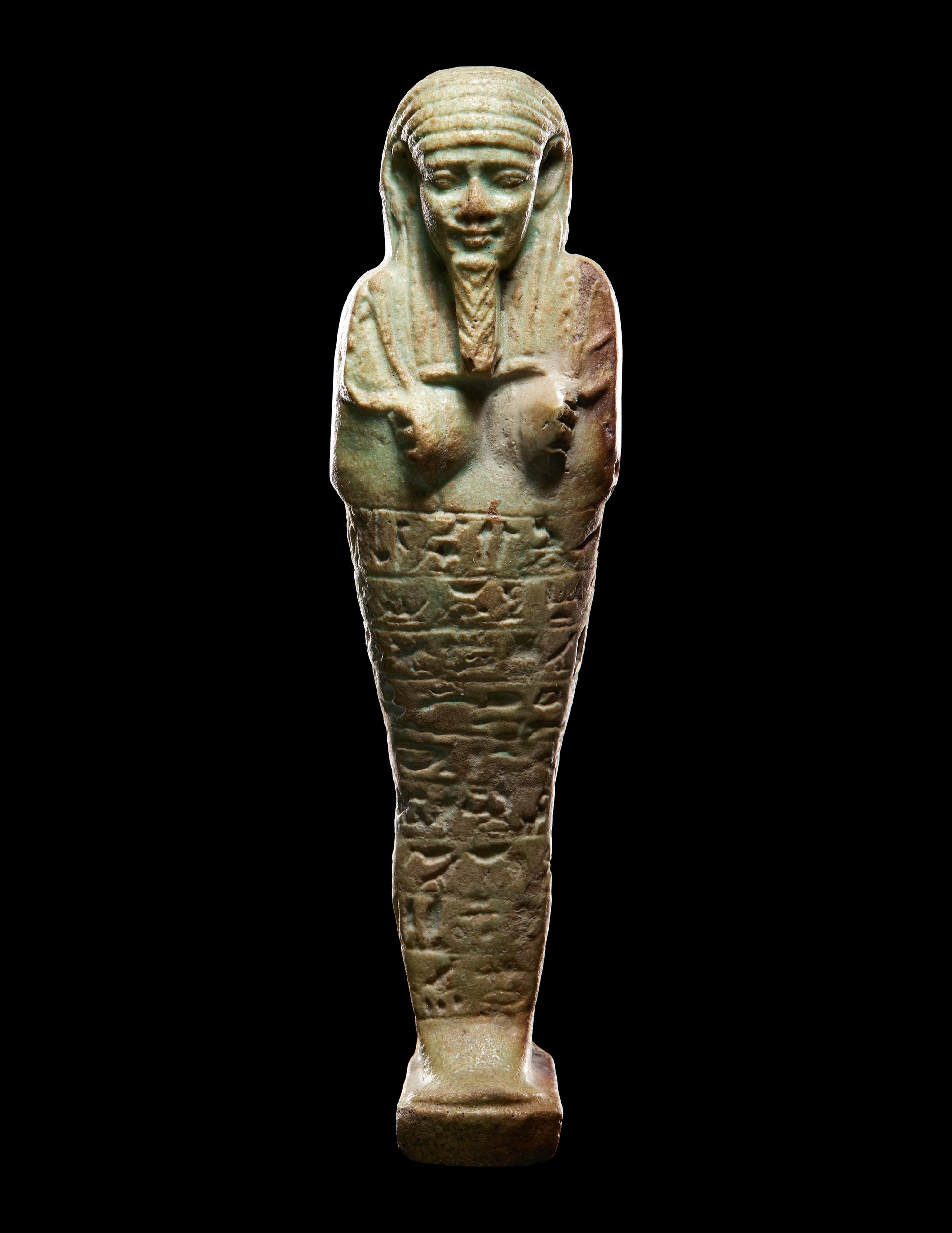 An Egyptian Faience Ushabti