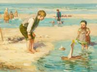 Jean Lefort, (French, born 1948), Boat Race