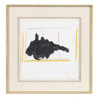 Robert Motherwell (American, 1915-1991) — On Stage , 1983