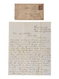 [CIVIL WAR]. Letters written from the Western Theater by Captain LaFayette Twitchell, Co. I, 136th Illinois Infantry, May-October 1864.