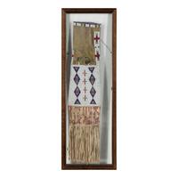 Sioux Beaded Hide Tobacco Bag