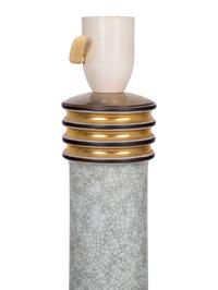 Pair of Crackle-Glaze Table LampsRoyal Copenhagen, Denmark c 1935
