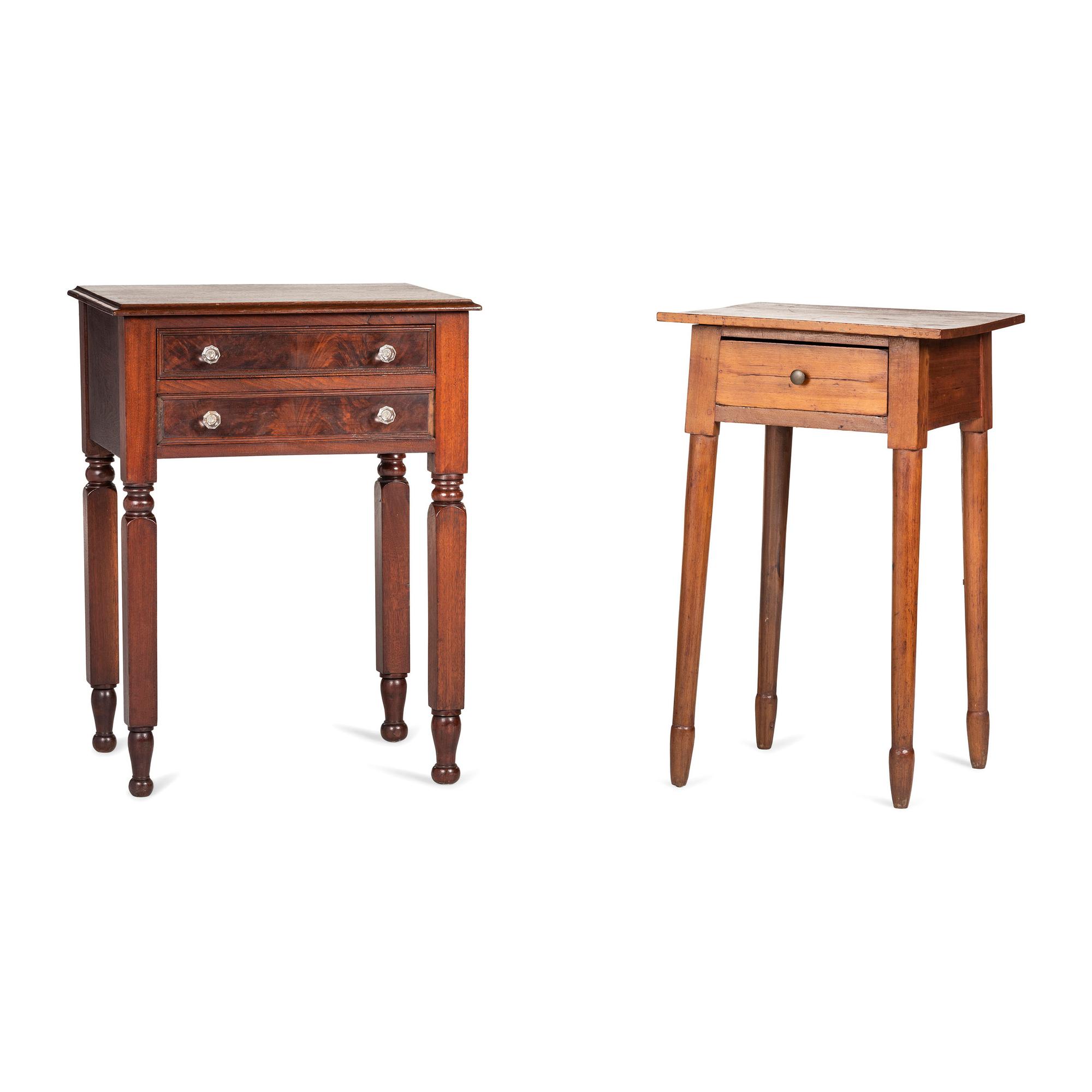 Two Federal Work Tables