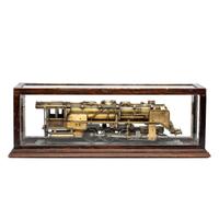 A Brass 4-6-2 Locomotive Model