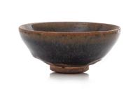 A Chinese 'Hare's Fur' Glazed Jian Tea Bowl