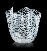 Venini, Italy, Late 20th Century, Handkerchief Vase