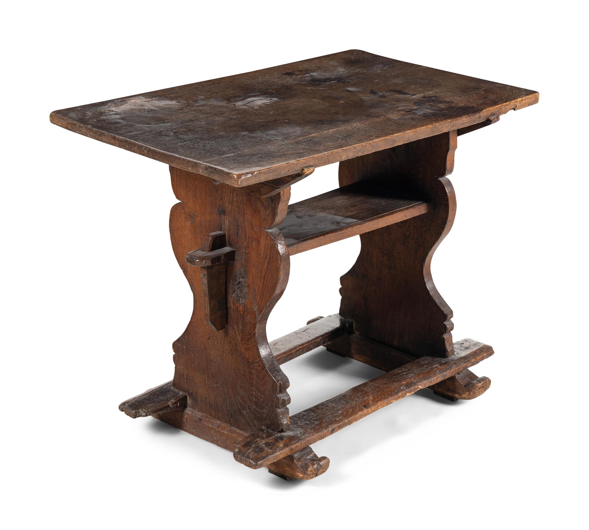 A Flemish Oak Side Table