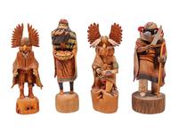 Group of Hopi Katsina Carvings