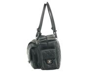 Chanel Quilted Leather Cambon Reporter Bag