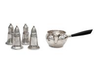 A Set of Four American Silver Casters