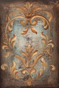 A Venetian Style Painted Corner Cabinet — 20TH CENTURY